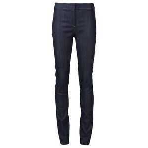 $495 DEREK LAM CROSBY Indigo HANNE LEGGING Denim Jeans ( 6 )
